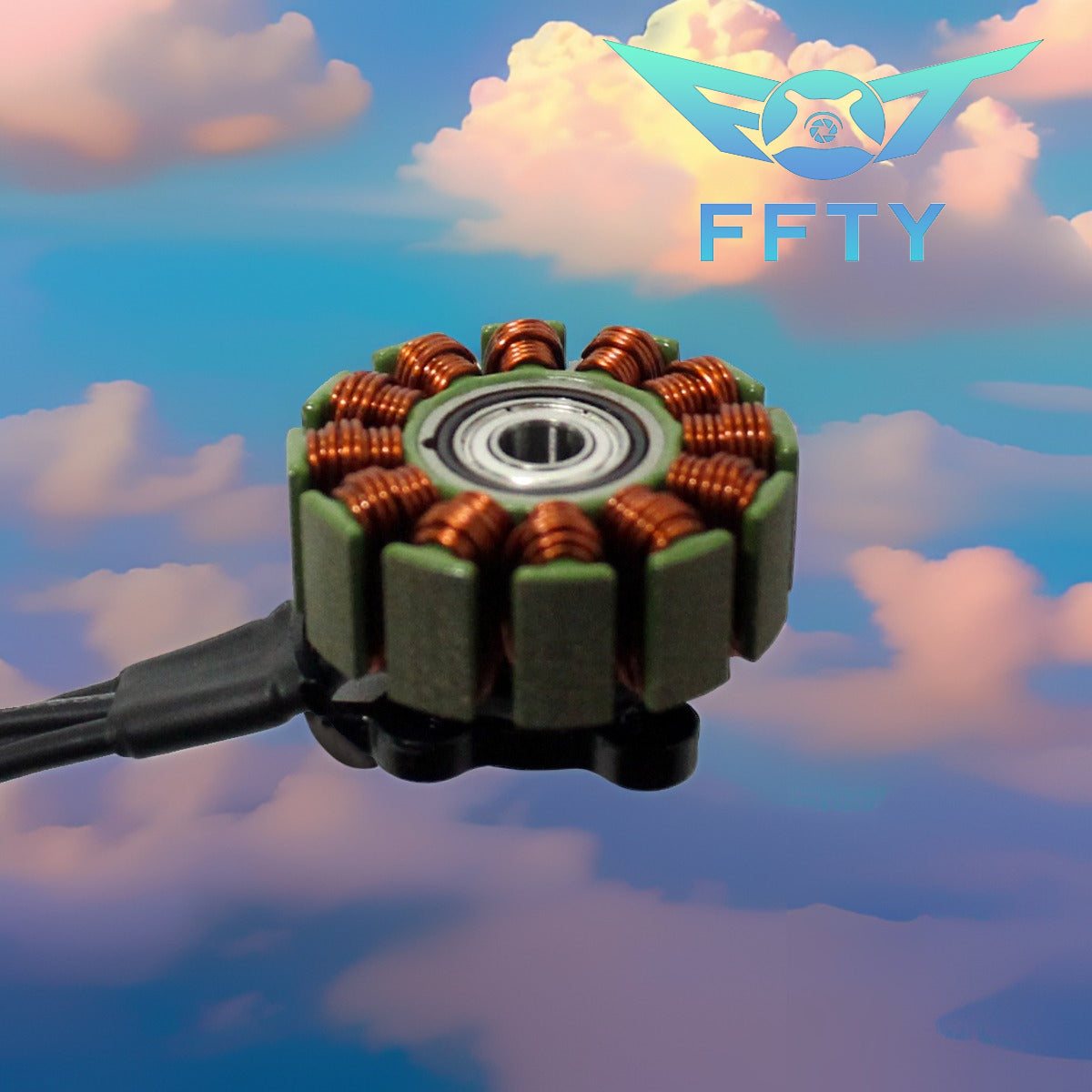 FT3110 900KV 4-6S brushless motor, suitable for 6-9 inch props, compatible with RC drones in FPV competitions