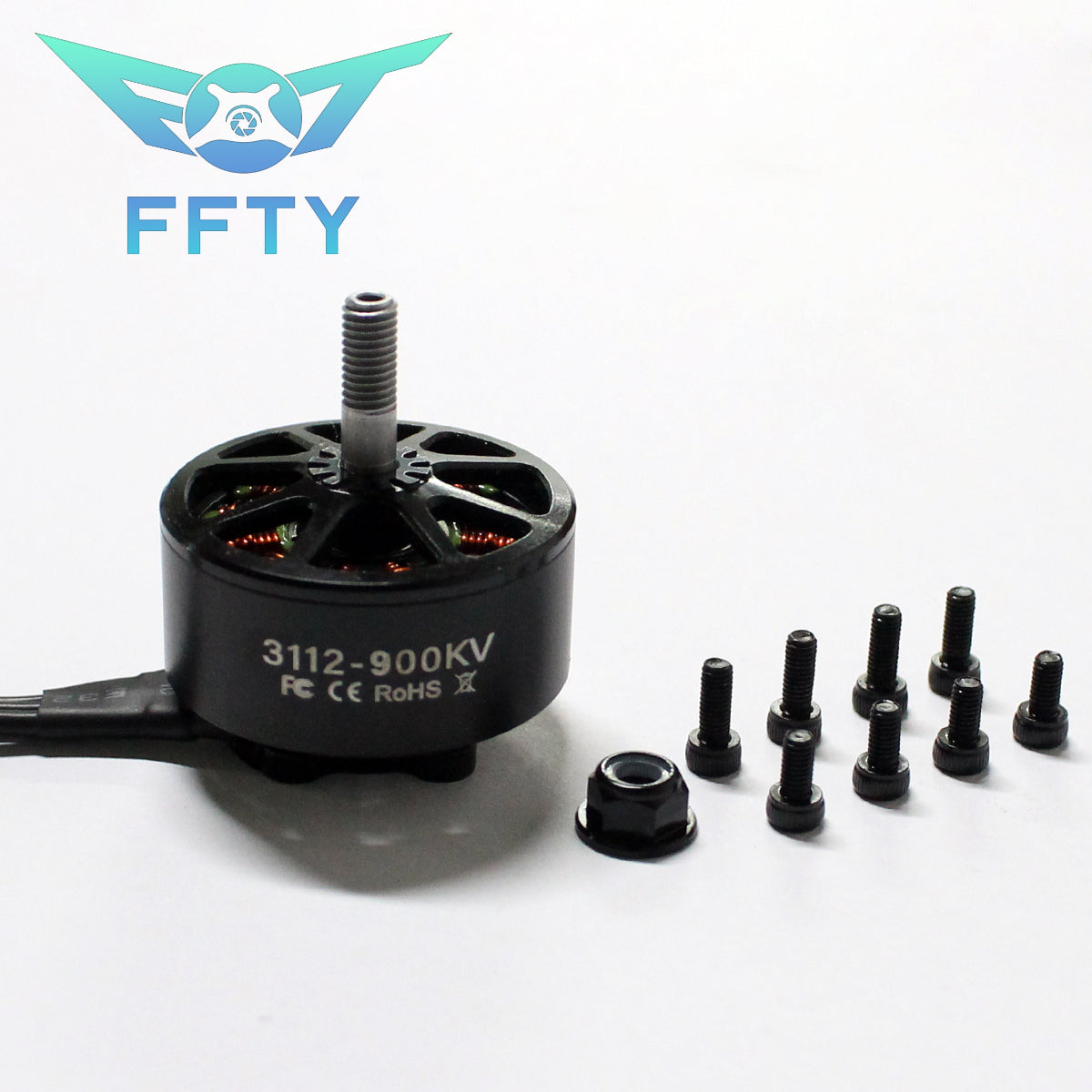 FT3112 900KV 3-6S brushless motor, compatible with racing FPV and 10 inch remote drone