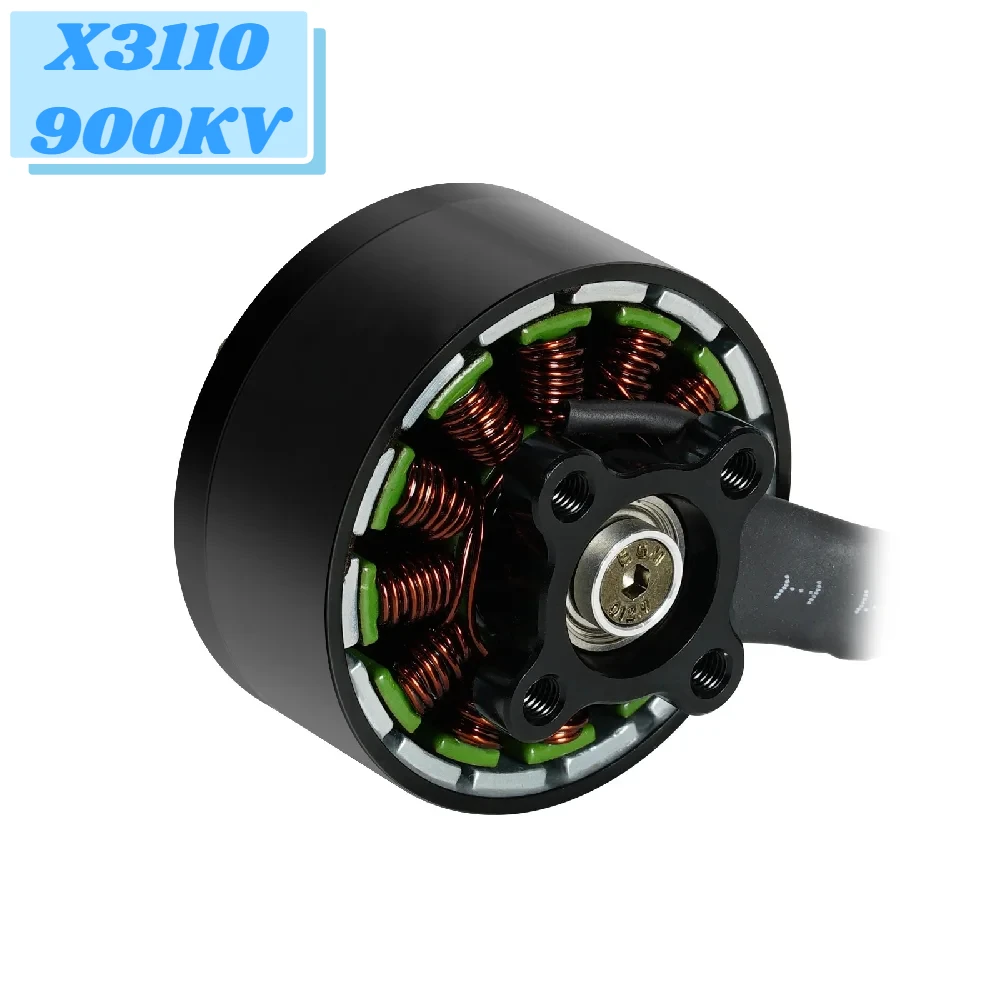 FT3110 900KV 4-6S brushless motor, suitable for 6-9 inch props, compatible with RC drones in FPV competitions