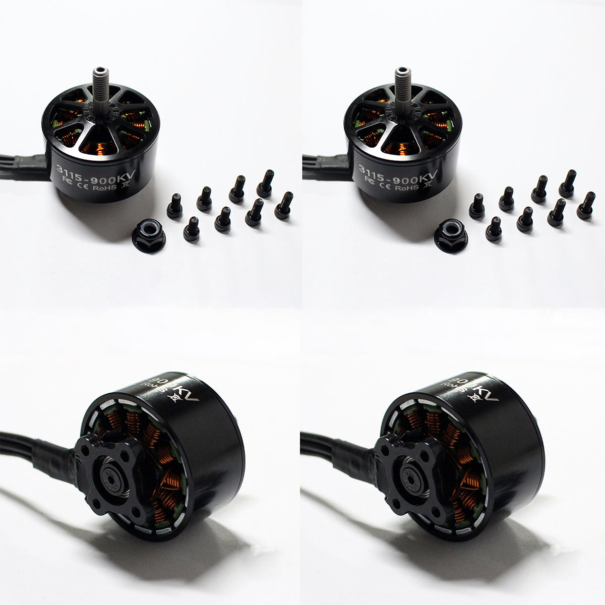 3115 900KV 6S Brushless Motor for FPV Freestyle 9inch 10inch Long Range Cinelifter RC Drones