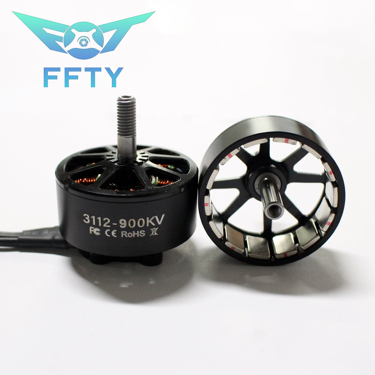 FT3112 900KV 3-6S brushless motor, compatible with racing FPV and 10 inch remote drone