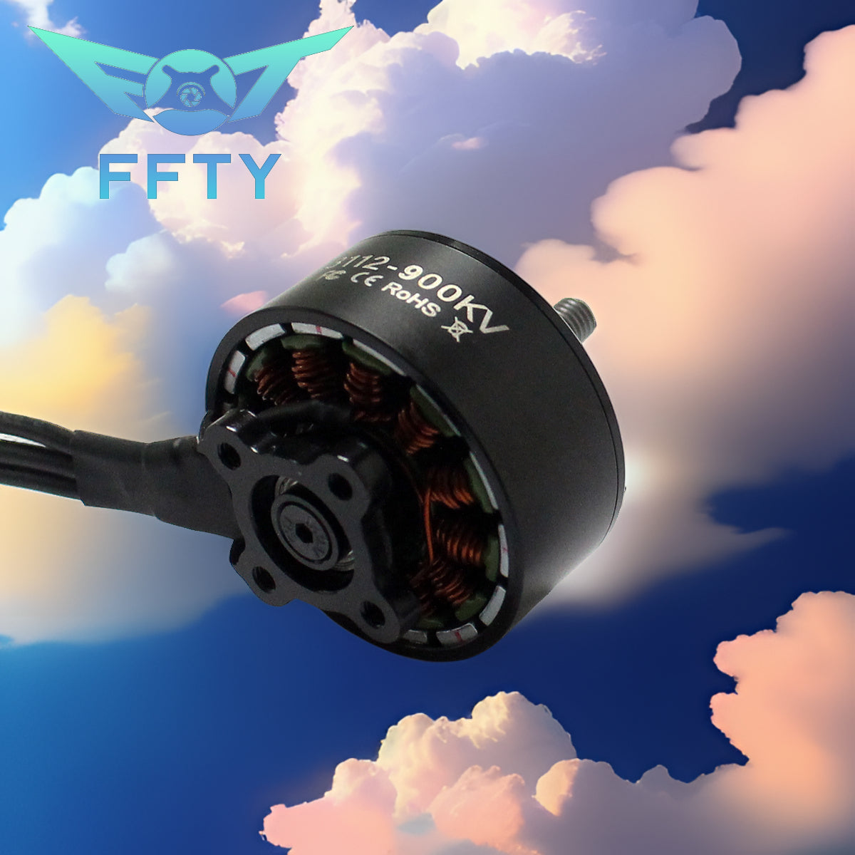 FT3112 900KV 3-6S brushless motor, compatible with racing FPV and 10 inch remote drone