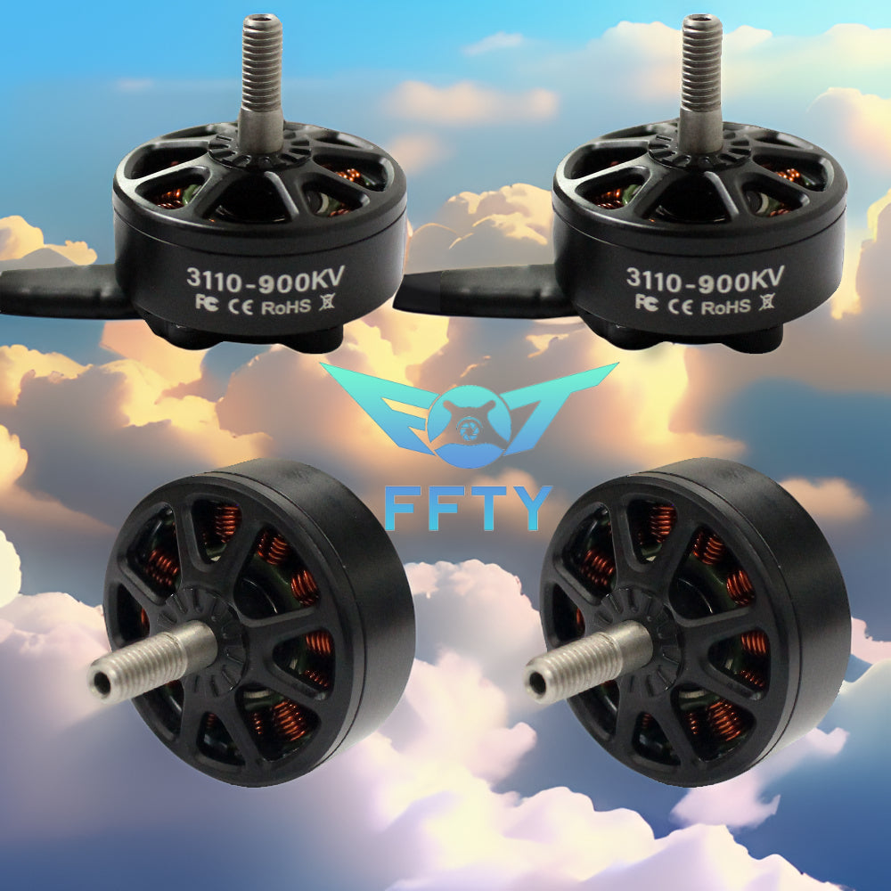 FT3110 900KV 4-6S brushless motor, suitable for 6-9 inch props, compatible with RC drones in FPV competitions