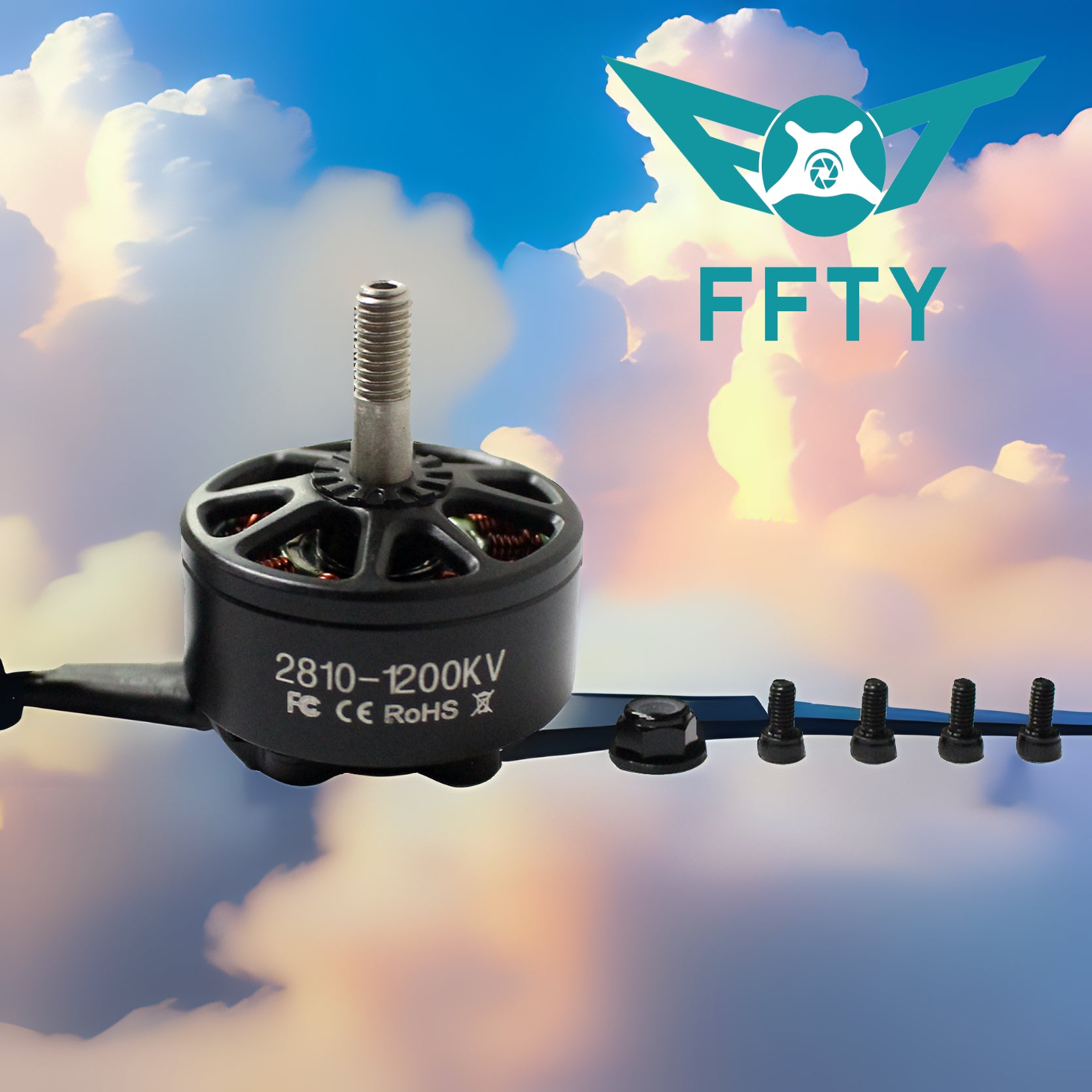 FT2810 900KV brushless motor, suitable for Mark4 APEX FPV Freestyle 7-inch 8-inch remote LR7 drones