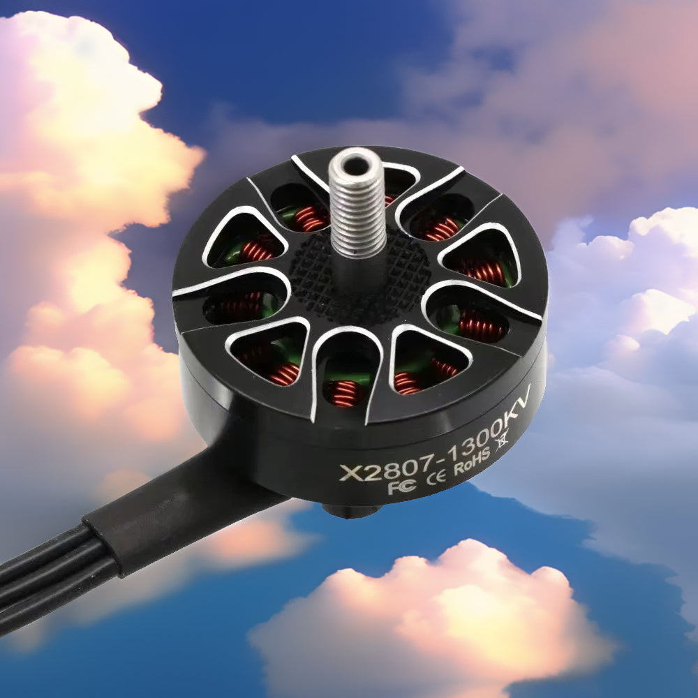 FT2807 1300KV 6S brushless motor, suitable for FPV Freestyle Mark4 7-inch remote LR7 drone model